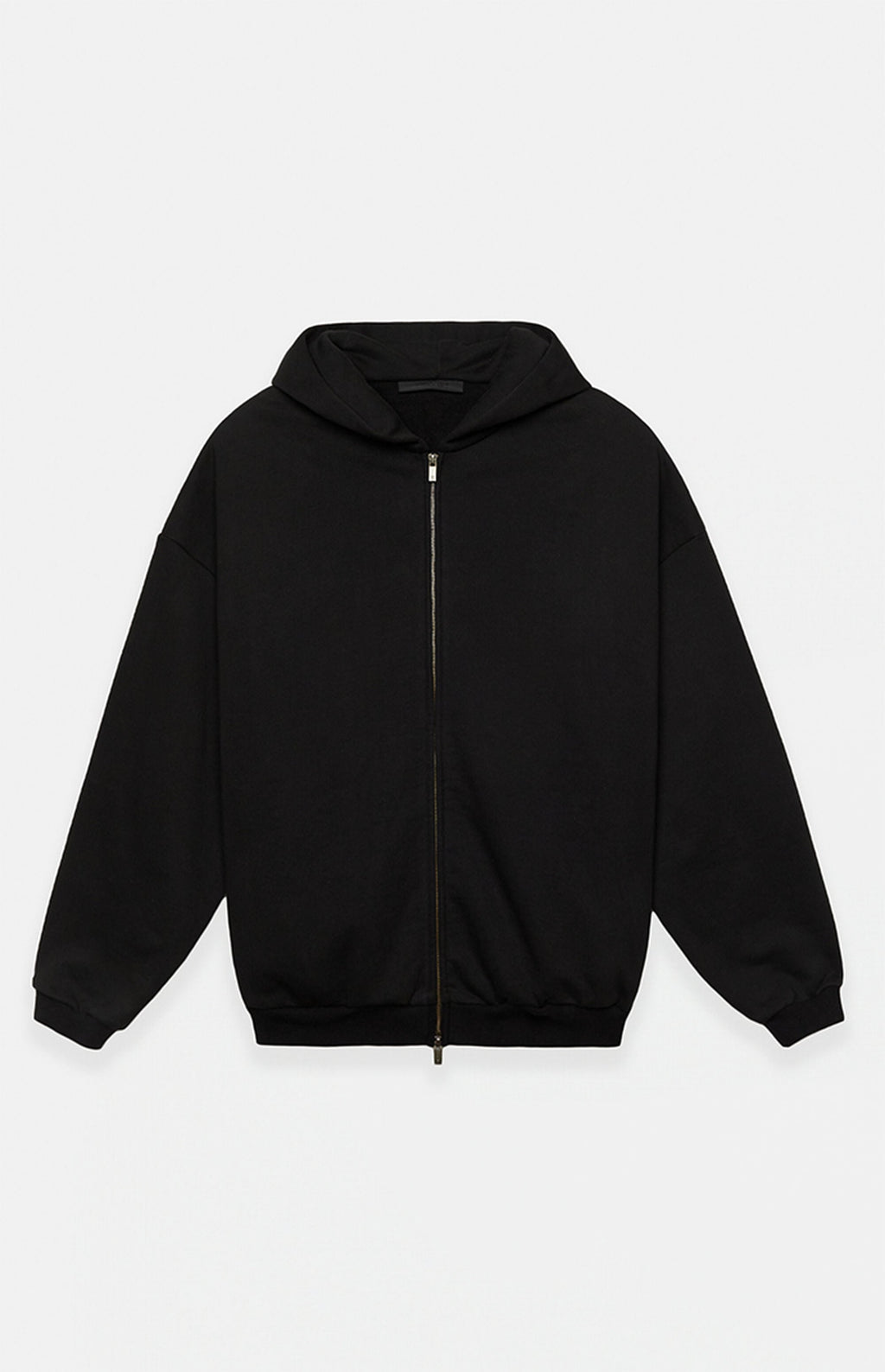 Essentials Full Zip Up Black