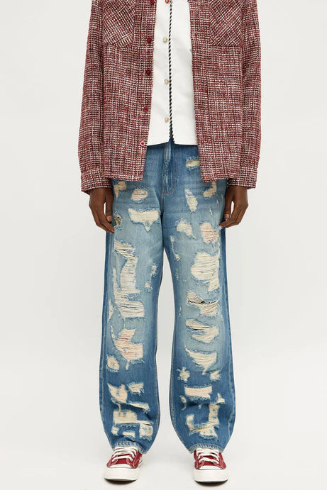 Relaxed Destroyed Jeans
