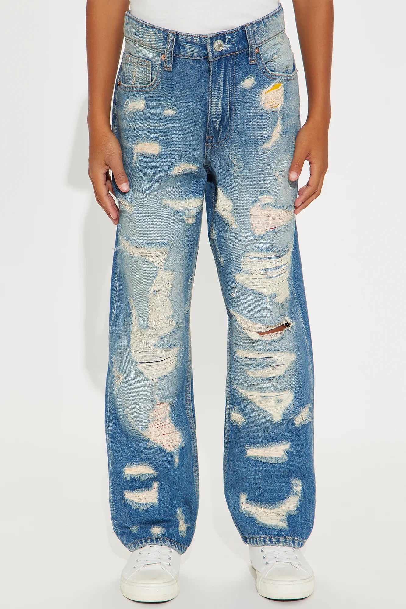 Relaxed Destroyed Jeans