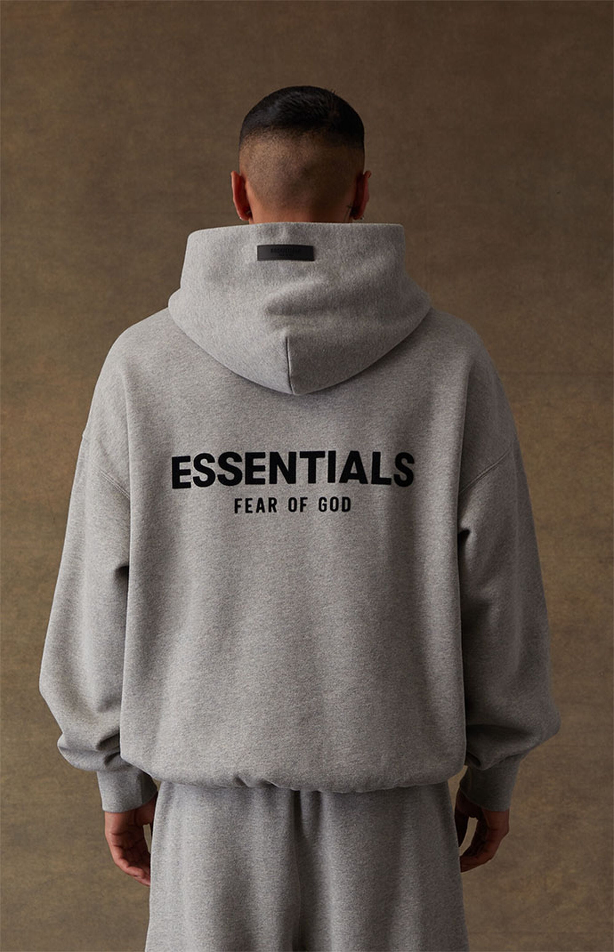 Essentials Hoodie Dark Oatmeal