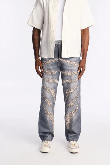 Printed Jeans