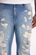 Relaxed Destroyed Jeans