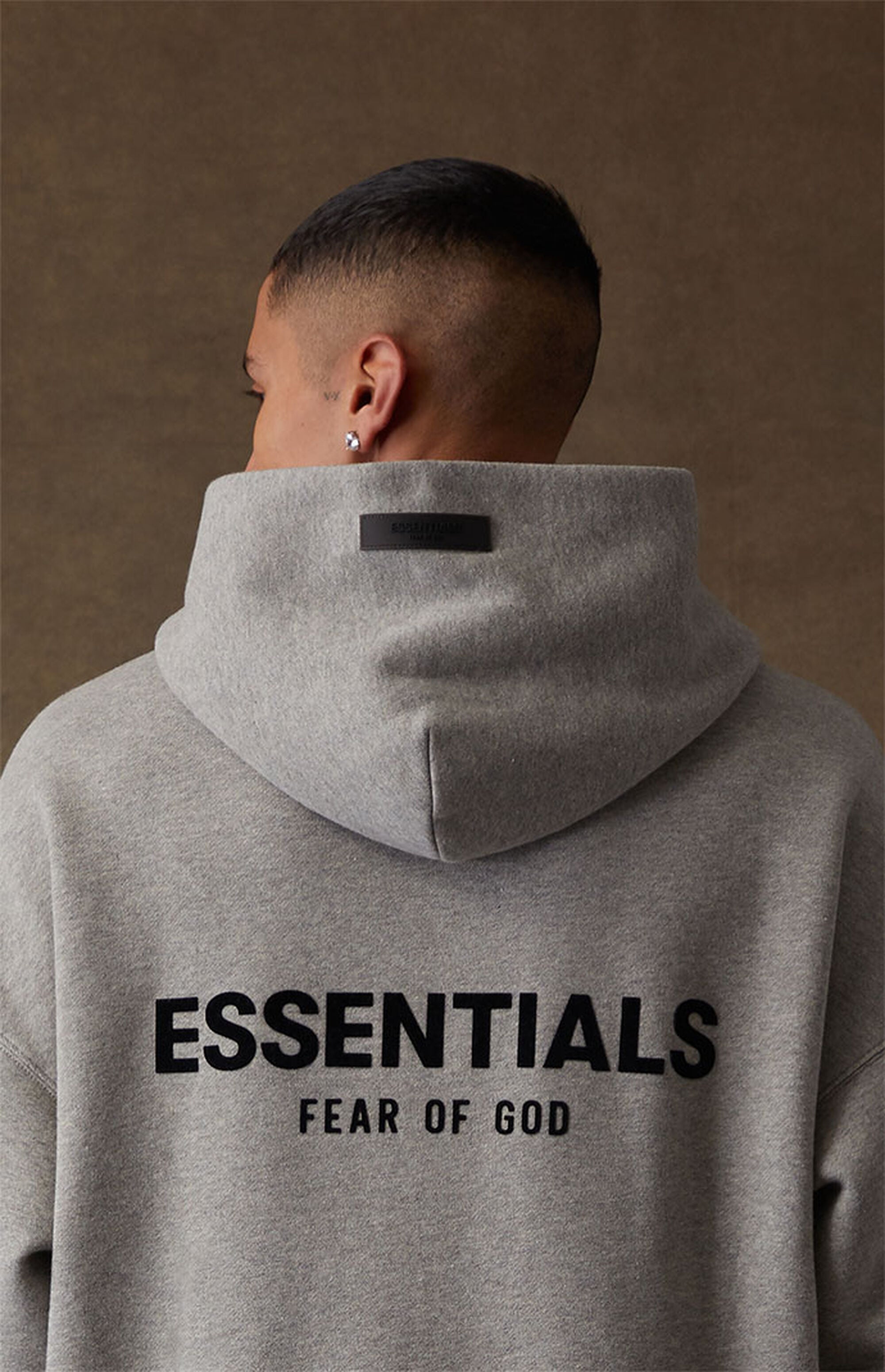 Essentials Hoodie Dark Oatmeal