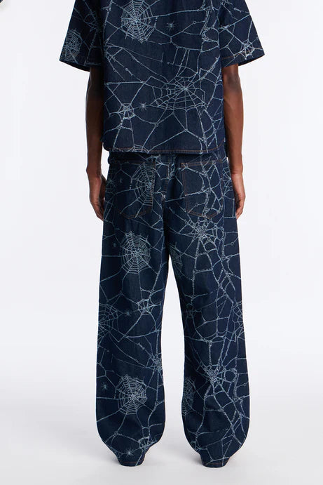 Baggy Jacquard Jeans