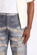 Printed Jeans