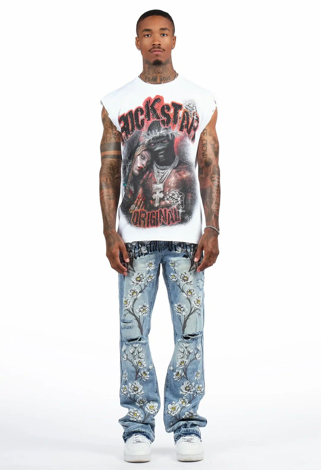 FLARED PANTS ROCKSTAR