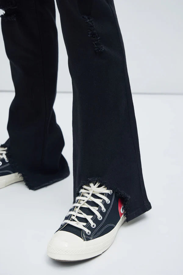 Flare Jeans Black