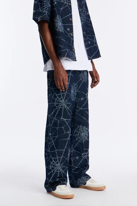 Baggy Jacquard Jeans